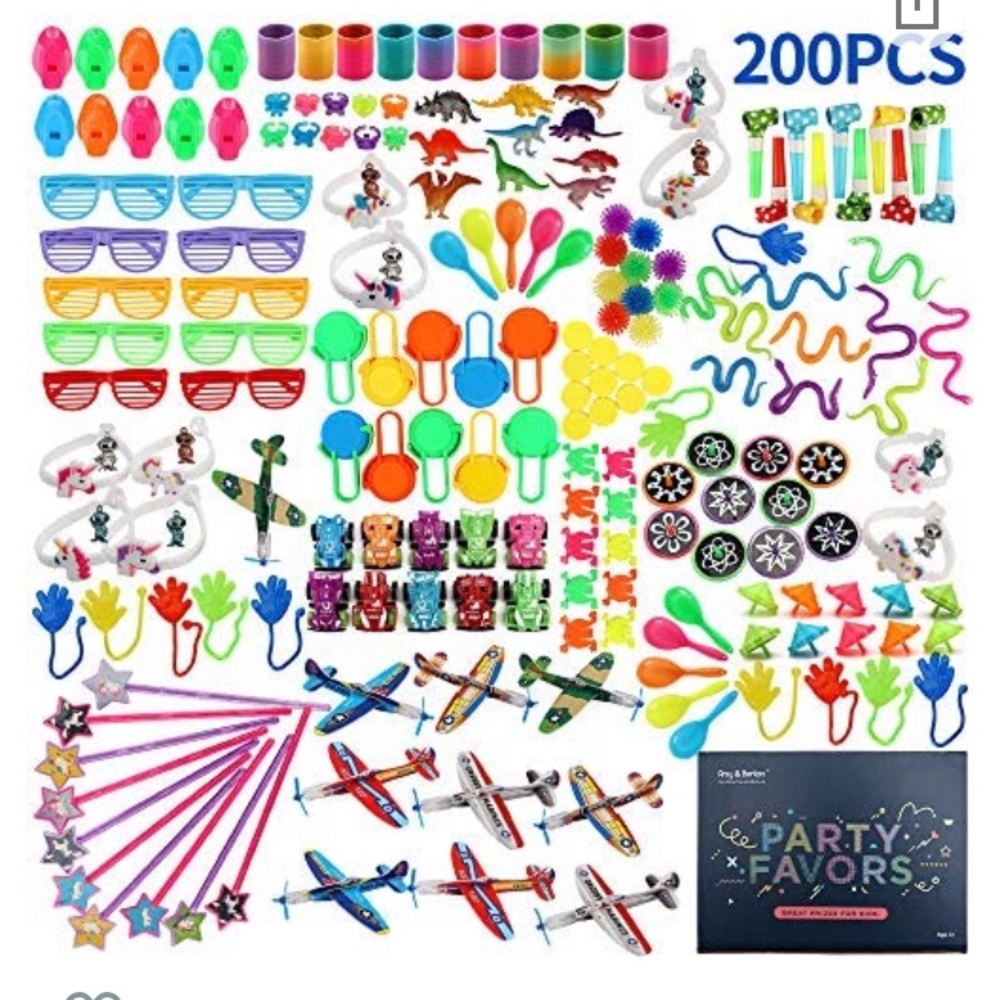 NWTS Kids Party Favors 200 pieces